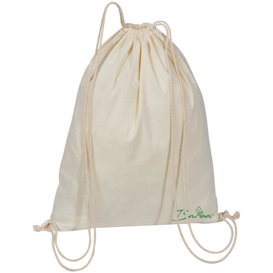 Barba™ Recycled Cotton Drawstring Bag