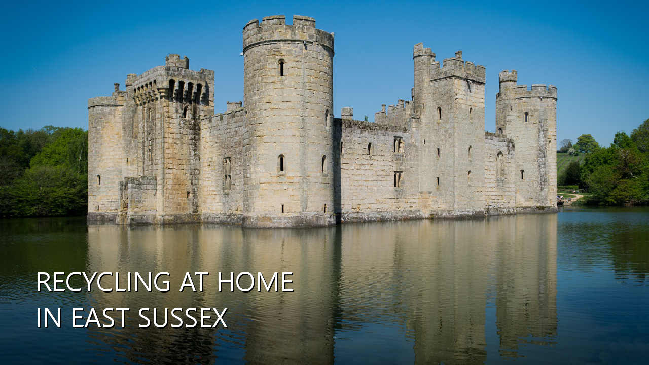 Recycling at home in East Sussex