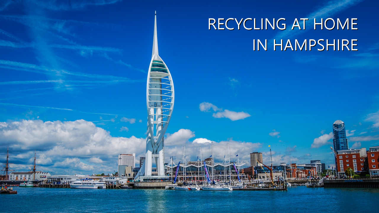 Recycling at home in Hampshire