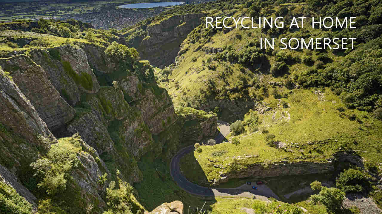 Recycling at home in Somerset