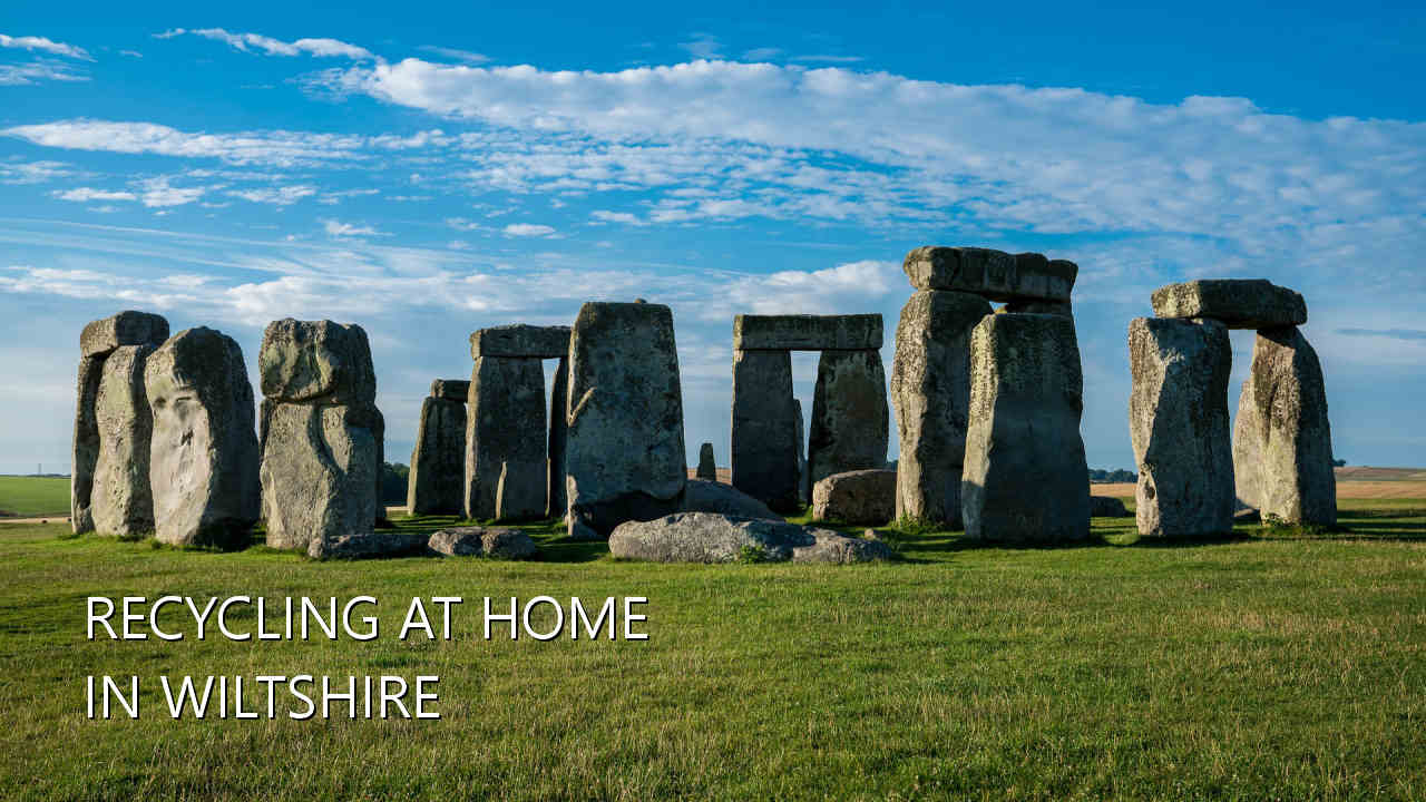 Recycling at home in Wiltshire